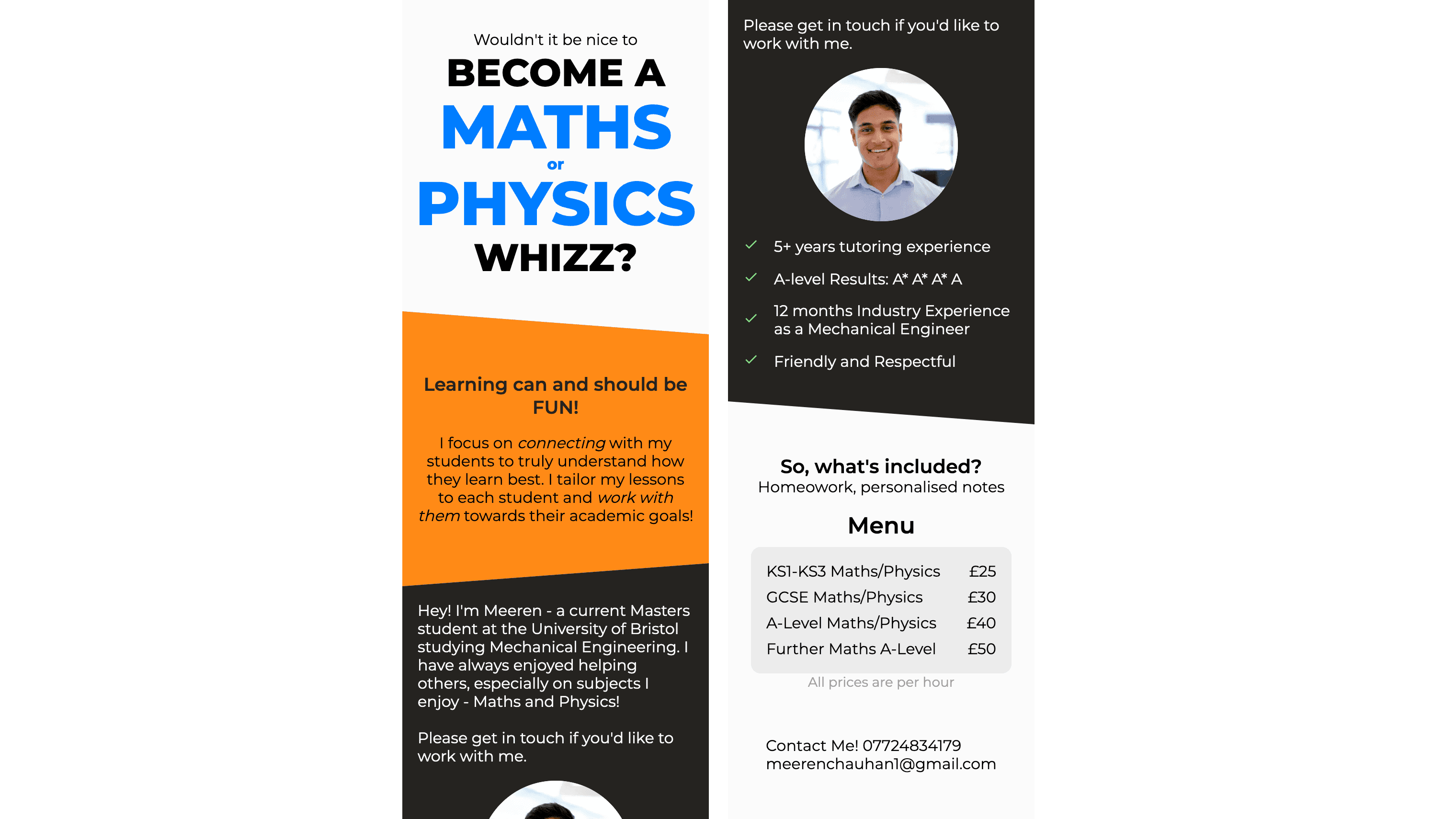 Third iteration of the website